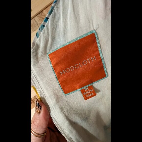 Mushroom Pocket Dress Fully lined Med - Picture 6 of 6